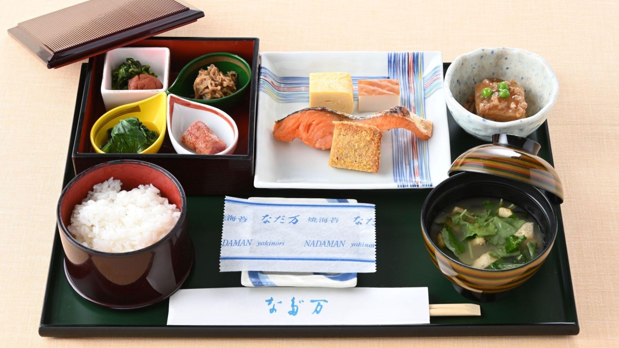 なだ万和定食朝食イメージ